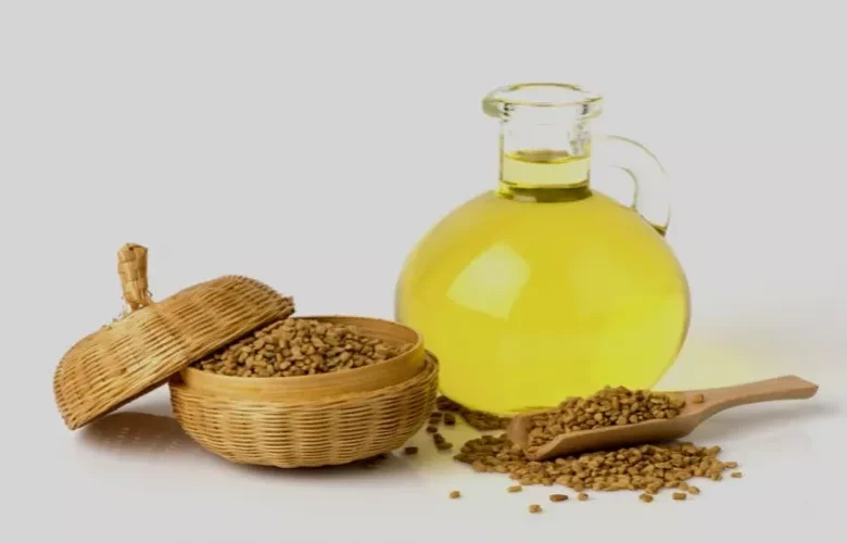 بذور الحلبة مع زيت الزيتون