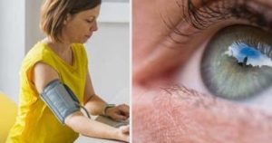 زغللة العين لمرضى الضغط