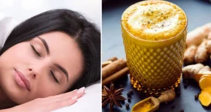 شاي الكركم قبل النوم