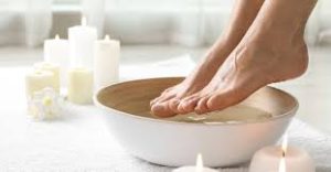 نقع القدمين