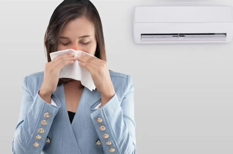 العلاقة بين التعرض لمكيفات الهواء ونزيف الأنف