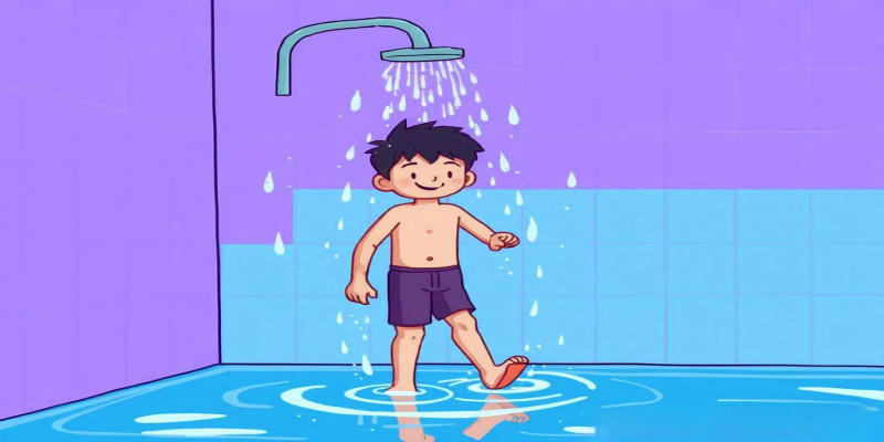 العناية السليمة بالأذن والجسم بعد السباحة