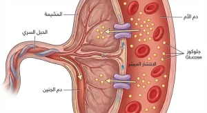 تحويل الجلوكوز للجنين