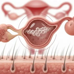 لماذا تصبح متلازمة تكيس المبايض أكثر وضوحا بعد الولادة ؟