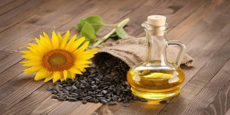 زيت بذور دوار الشمس