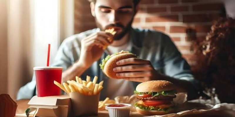 الإفراط في تناول الوجبات السريعة والأطعمة الحارة والدهنية
