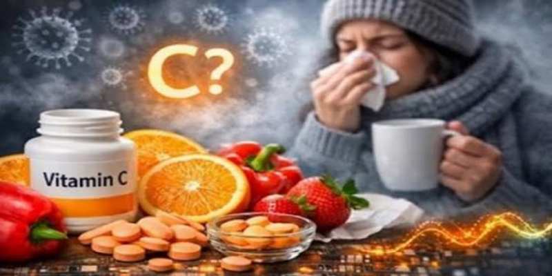 الاعتقاد بأن تناول فيتامين C سيمنع نزلات البرد