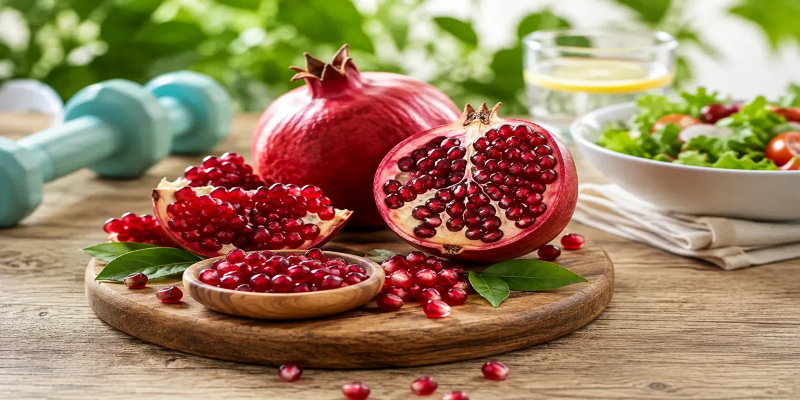 فاكهة الرمان ودعم عملية التمثيل الغذائي وحرق الدهون
